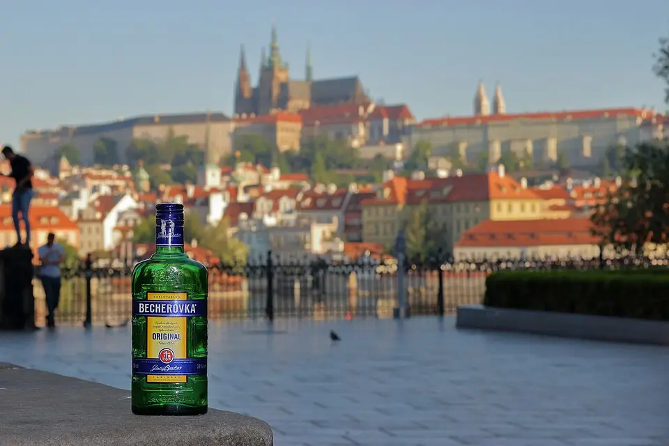 Becherovka, Prague